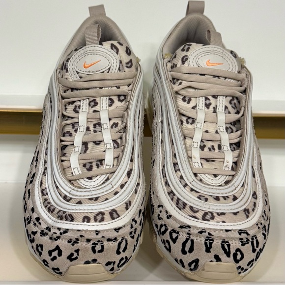 🐆 Nike Air Max 97 Leopard Print CW5595-001 Women 7.5 EUC Animal Print Icon 🐆 - Picture 5 of 15